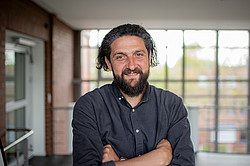 Photo: A portrait of Prof. Aladin El-Mafaalani