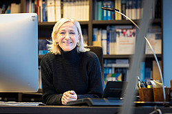 Photo: A portrait of Prof. Silvia Schneider