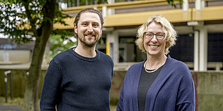 Foto: Auf dem Bild sind Nikol Rummel and Sebastian Strauß zu sehen